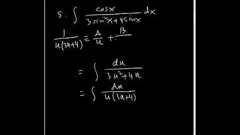 Integration by Partial Fractions Part 5