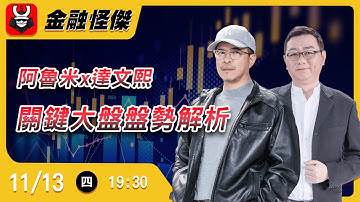 阿魯米x達文熙 關鍵大盤盤勢解析