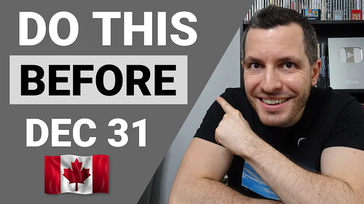 Do This BEFORE Dec 31 - Canadian Tax Tips (2024)