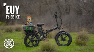 Powerful Fat Tire eBike for your Urban and Trail Adventures | EUY F6 eBike