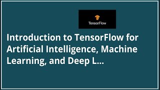033 TensorFlow Open source Machine Learning framework 2