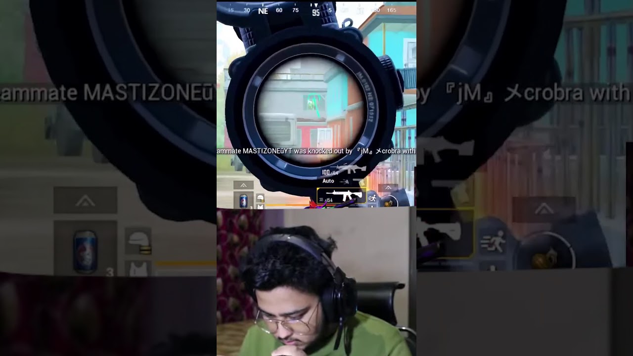 AWM guy got owned by my M4 😉 Reflexes on point 1v3 