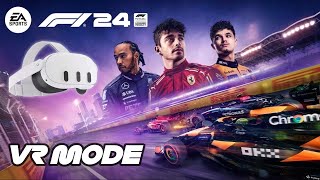 F1 24 in VR on Quest 3 - Preview Build Gameplay