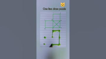 one line draw puzzle #puzzlegame #puzzle #iqtest #satisfying #art #drawing #shorts