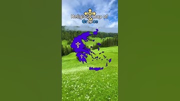 Religious map of Greece  🇬🇷☦️￼