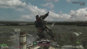 MMAMichaelB - MW3 - Destruction & Matrix Menu - Walking On Air Sniping LOL - [HD]