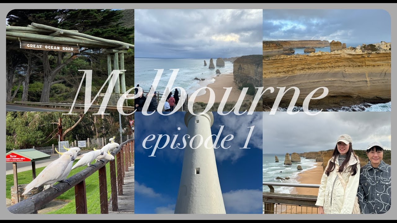 🇦🇺墨爾本Ep.1｜澳洲自由行：大洋路一日遊 ＋十二門徒石＋野生鸚鵡＆必吃扇貝派｜Shila Lee