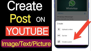 How to Create Posts on Youtube - YouTube Community Tab Latest Video
