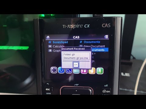 ANY VERSION/Free Way to transfer texts & images to TI-nspire CX CAS  calculator! (Windows Method)