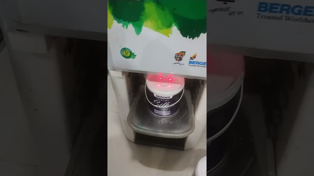 Berger paint Madaripur colour corner new update Berger luxury Silk (colour,  cb -18) 