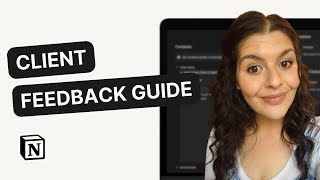 Create a Client Feedback Guide in Notion (+Free Template) by Chloë Forbes-Kindlen 1,044 views 1 year ago 4 minutes, 36 seconds