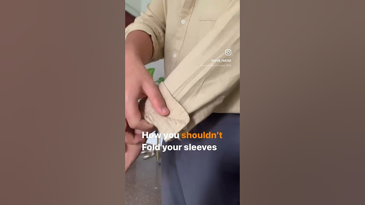 #learn to fold a #shirt sleeves in a proper manner.. #menfashion #tipsandtricks #shirtvideo #style