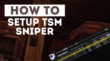 How to Setup & Use TSM Sniper!