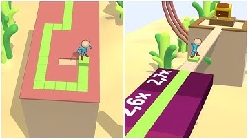 STACKY DASH FUNNY GAME PLAY #26 | 3D GAME ON ANDROID/IOS