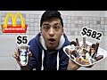 Experience - the most expensive ice cream from McDonald&#39;s !! $5 against $582 !!