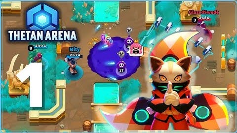 Thetan Arena: MOBA Survival Gameplay - HD Walkthrough (Android,IOS) Part 1