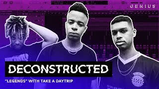 The Making Of Juice WRLD's "Legends" With Take A Daytrip | Deconstructed chords
