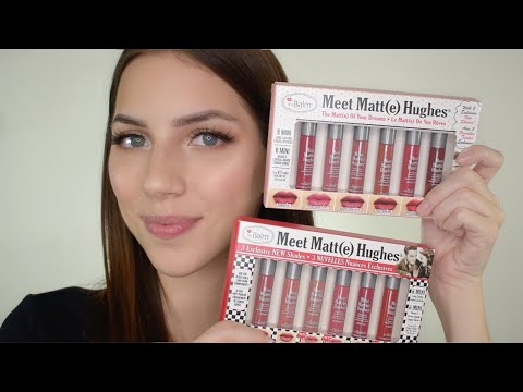 Wideo: theBalm Meet Matt (e) Hughes Long Lasting Liquid Lipstick Szczery przegląd