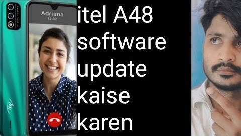 Itel A48 software update how to A48 software update/itel phone ka software update kaise karen