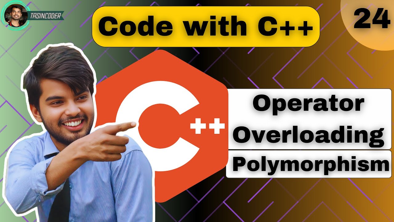 Operator Overloading in C++ | Polymorphism in C++ | Compile Time ...