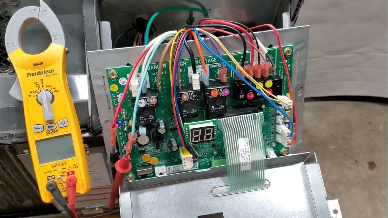 A fast way to troubleshoot control board(Amana Ptac) YouTube