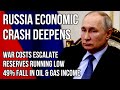 RUSSIAN Economic Crash Deepens - Oil & Gas Revenues Crash 49% in First 6 Months of 2023 image
