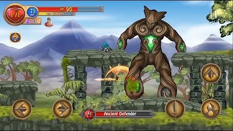 Fin & Ancient Mystery: platformer adventure #2 - Ancient Defender