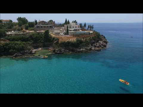 Kalogria beach in Stoupa, Mani, Greece