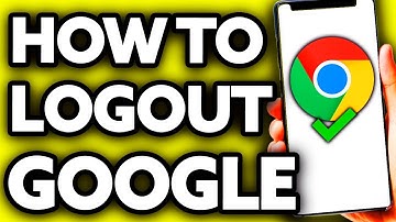 How To Logout of Google Account on Chrome (EASY!)