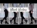 My Hunt For The Perfect Ankle Boots For Bowed Legs | Black Booties: What To Look For