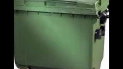 Sản xuất, nhập khẩu và phân phối thùng rác nhựa, thùng rác composite