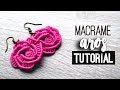 Aros De Rosa » 🌹 tutorial | como hacer aretes de hilo | diy ● Earrings #121