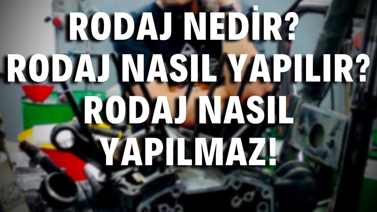 Rodaj sürüşü nedir ? rodaj nasıl yapılır ! nelere dikkat etmeliyiz ,motosiklette rodaj nasıl yapılır