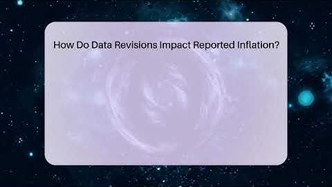 How Do Data Revisions Impact Reported Inflation? - Inflation Insight Channel