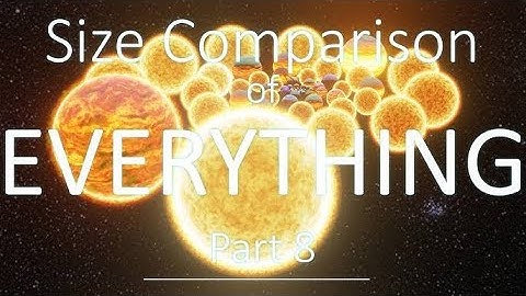 Universe Size Comparison Part 8 - 4K 60 FPS [2024]