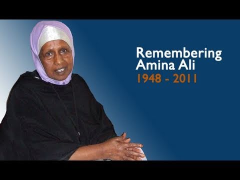 Remembering Amina Ali