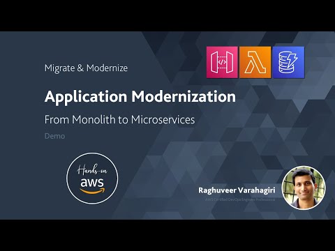 Application Modernization - Monolith to Microservices - DEMO Walk-through