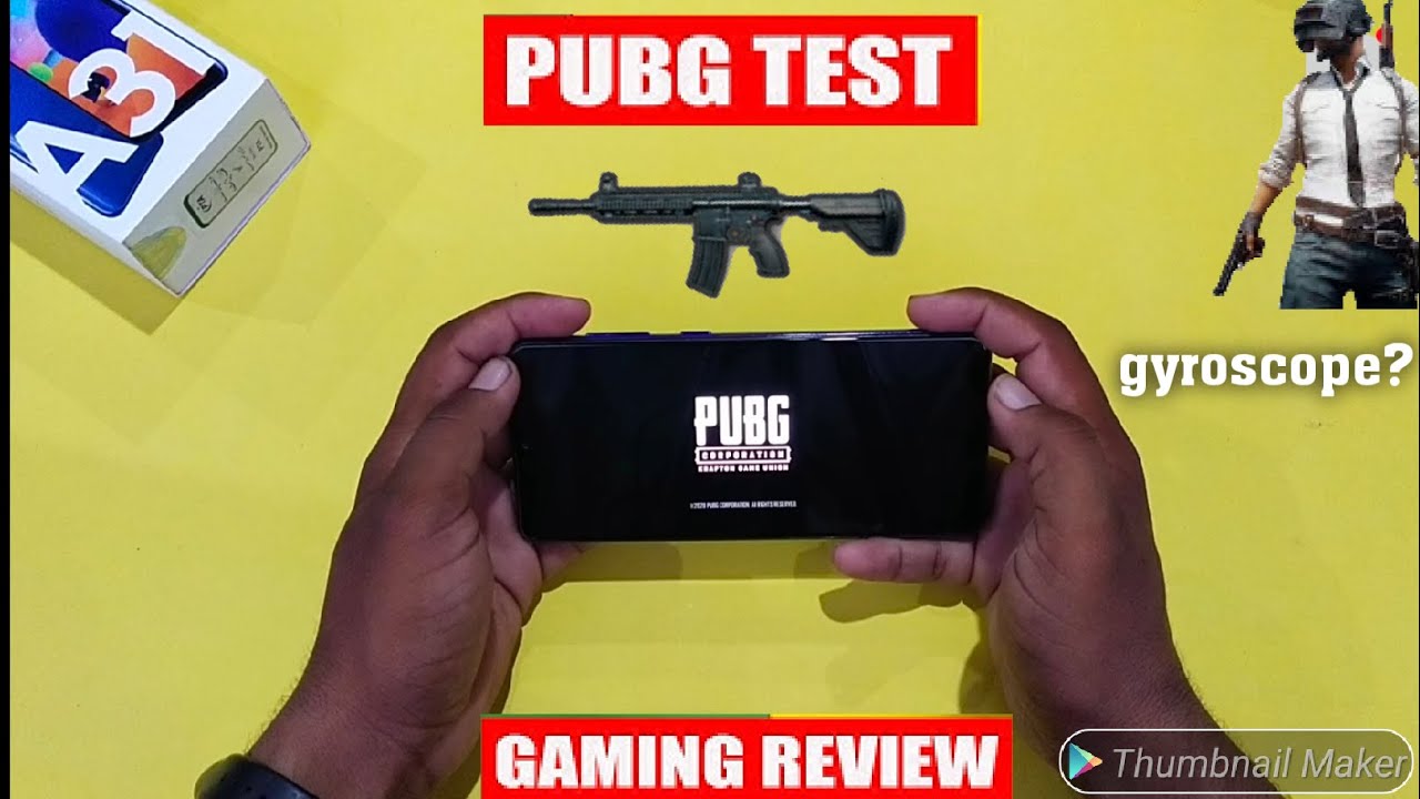 Samsung Galaxy A31 Pubg Gaming Test Gyroscope Works Youtube