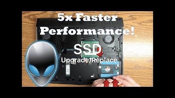 How to Open Alienware to Upgrade/Replace SSD