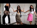what would I wear? weddings, airports &amp; dates