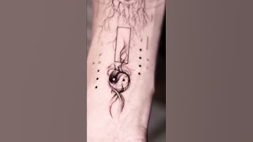 the tree of life, sacred geometry, and yin-yang — symbolizing cosmic balance and inner harmony #tatt