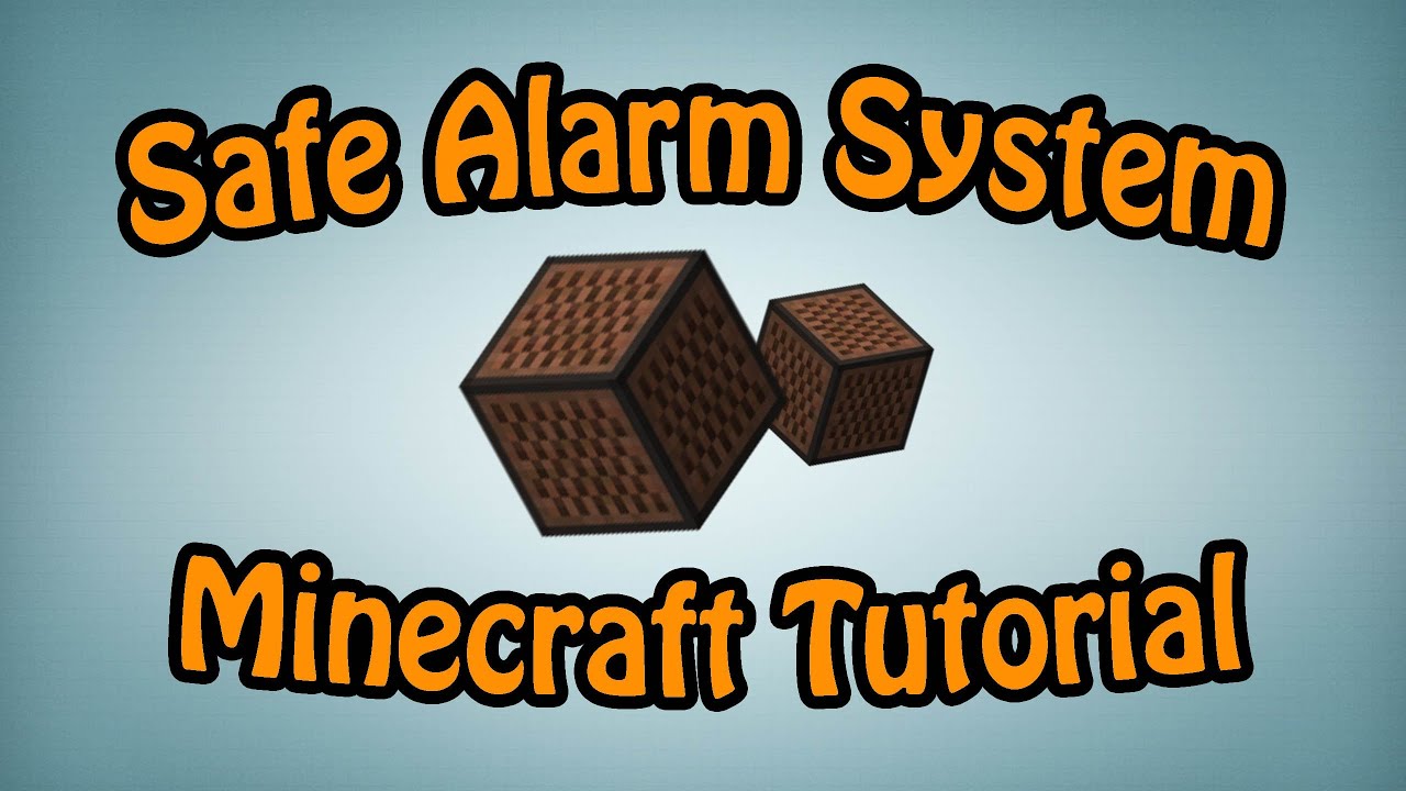 Everything Hidden! Episode 7 Safe Alarm System [Minecraft Tutorial