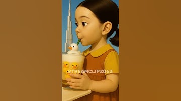 SQUID GAME AI DRINK ASMR #squidgame #squidgame2 #ai #asmr