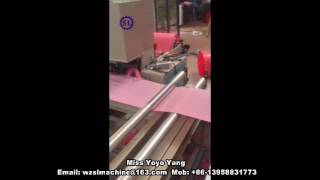 Bag Making Machine With Online Handle Punching
