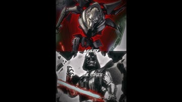 General Grievous vs Darth Vader