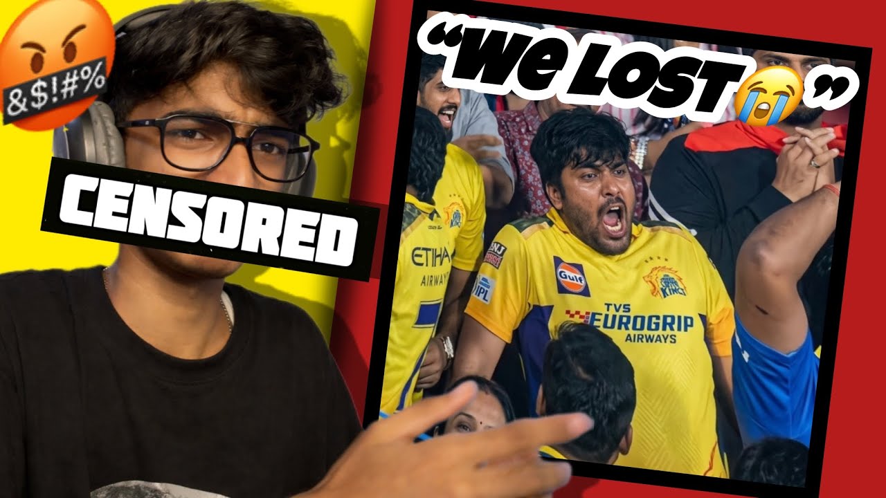 CSK Fans Mental Health Right Now 🤡 - YouTube