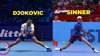 8 Minutes Of Jannik Sinner Sliding Like Novak Djokovic