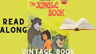 The Jungle Book Read Along Bedtime Stories Kids Book Vintage Book