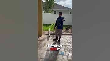 Paver patio drainage #video  #pavers #reels #drainage #shorts #youtubeshorts #subscribe #work