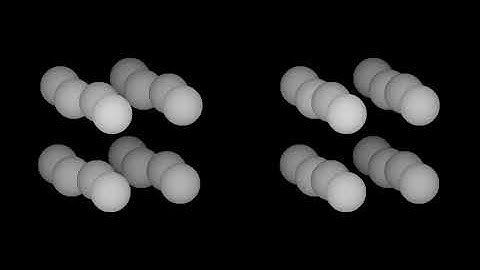 16-balls-3d-monochrome. Rotation in four-dimensional space. 4D. Fourth dimension. Hyperspace.